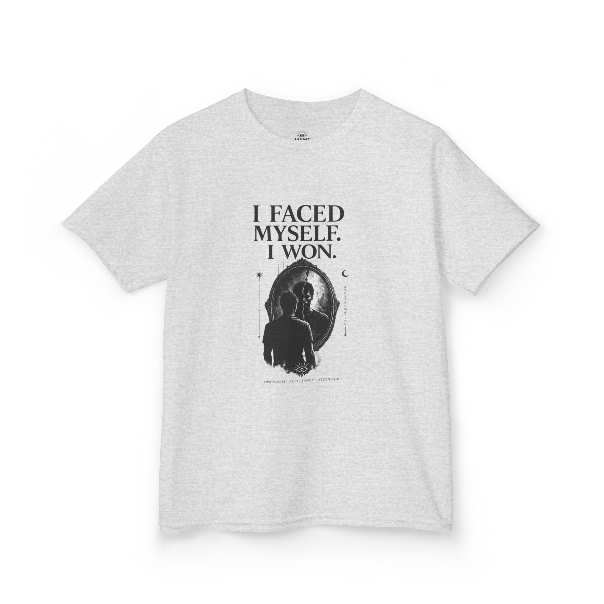 I Faced Myself, I Won Motivational T-Shirt Kids Size