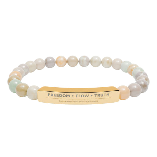 Amazonite Natural Stone Stretch Bracelet