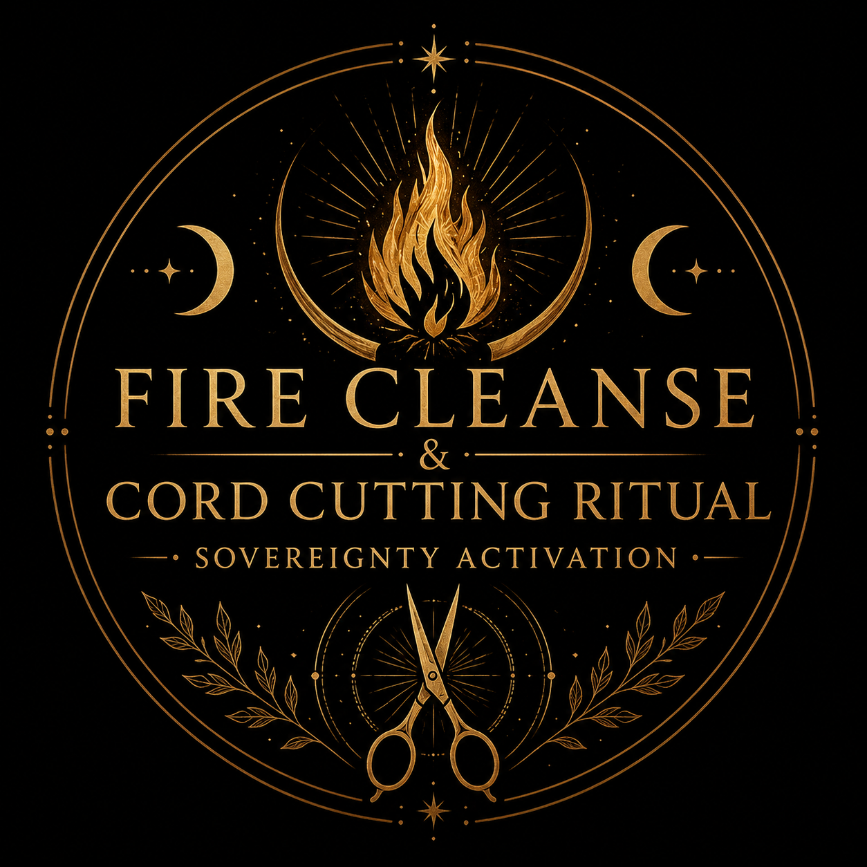Fire Cleanse & Cord Cutting Ritual (Sovereignty Activation)